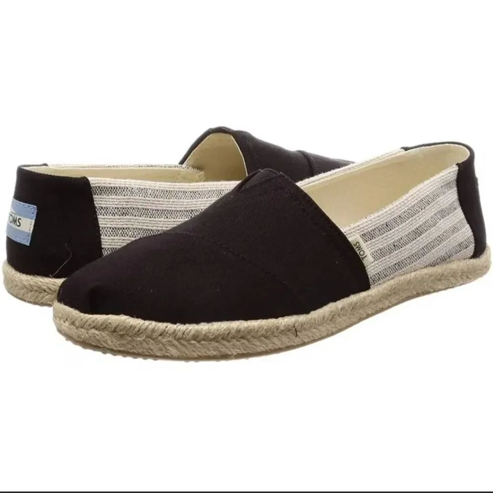 Toms Alpargata University Ivy League Stripe Espadrilles